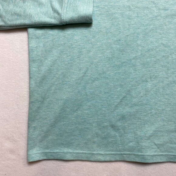 Vineyard Vines 1/4 Zip Sweater Men's M Green Long Sleeve Mock Neck Pullover - Picture 5 of 12